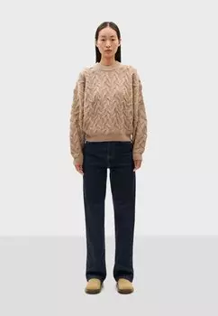 Джемпер CARMEN Thinking Mu, бежевый
