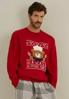 Джемпер CHEF FAMILY Yamamay, красный