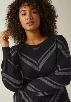 Джемпер CHEVRON Evans, антрацит