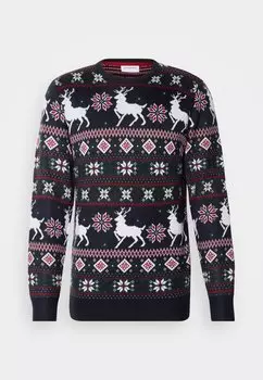 Джемпер CHRISTMAS Lindbergh, темно-синий