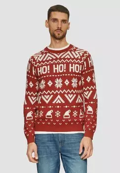 Джемпер CHRISTMAS s.Oliver, красный