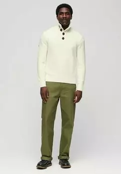 Джемпер CHUNKY BUTTON HIGH NECK Superdry, крем