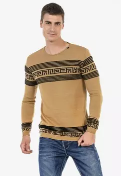 Джемпер Cipo & Baxx, коричневый