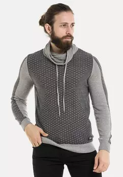 Джемпер Cipo & Baxx, светло-серый