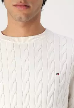 Джемпер CLASSIC CREW NECK Tommy Hilfiger, молочный