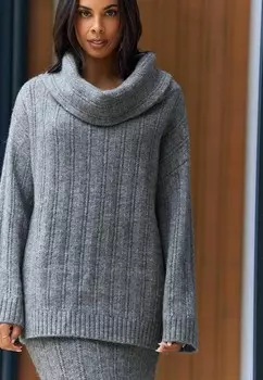 Джемпер CO-ORD BARDOT SOFT TOUCH Next, серый