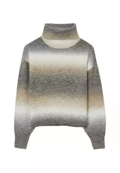 Джемпер COL ROUL MOTIFS OMBRS Calliope, светло-коричневый