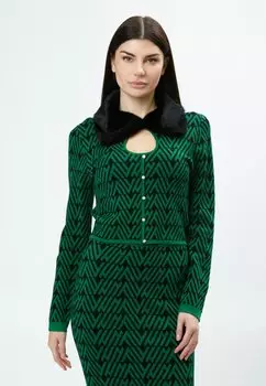 Джемпер COLLAR CROPPED INFLUENCER, зеленый