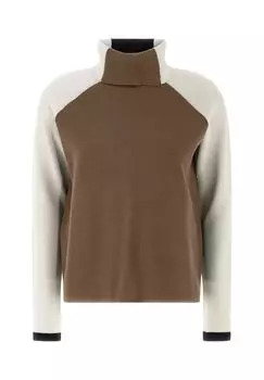 Джемпер COLOR BLOCK Deha, коричневый