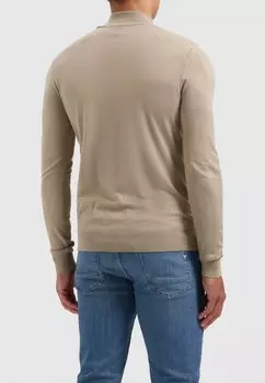 Джемпер COLTRUIEN ESSENTIAL MOCKNECK Pure Path, серо-коричневый