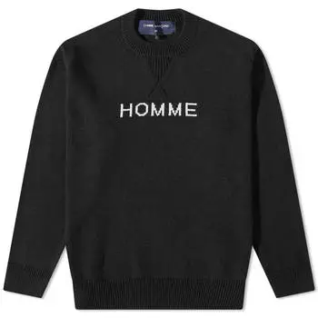 Джемпер Comme des Garons Homme Logo Crew Knit