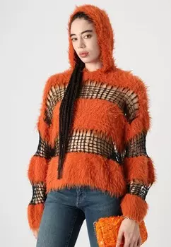 Джемпер CORRUPTION HOODIE EYELASH The Ragged Priest, оранжевый