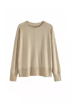 Джемпер COSY SEAM CREW NECK Next, цвет Neutral
