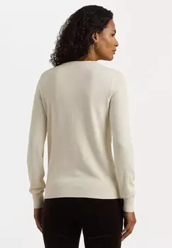 Джемпер COTTON BLEND JUMPER Lauren Ralph Lauren, кремовый