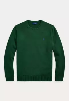 Джемпер COTTON CREWNECK JUMPER Polo Ralph Lauren, темно-зеленый