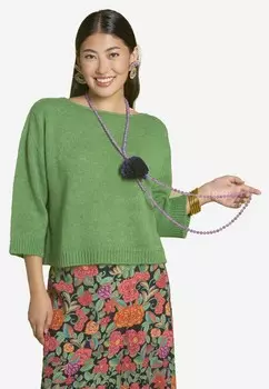 Джемпер COURT BOHEME Antoine et Lili, зеленый