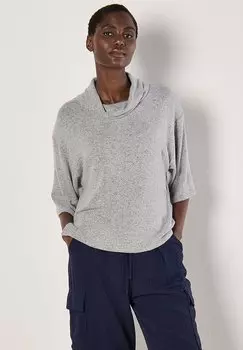 Джемпер COWL NECK Apricot, серый