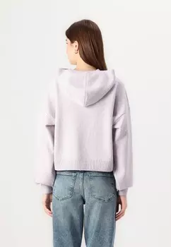 Джемпер COZY POPOVER HOODIE Hollister Co., фиолетовый