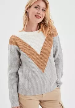 Джемпер Creeks, светло-серый