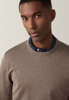 Джемпер CREW Faonnable, бежевый