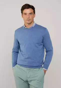 Джемпер CREW Faonnable, светло-голубой