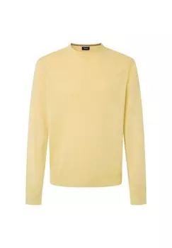Джемпер CREW Faonnable, светло-желтый