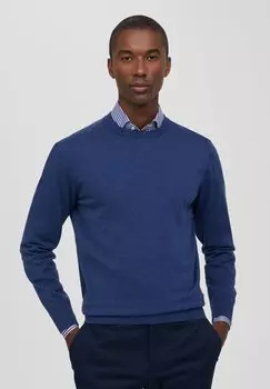 Джемпер CREW Faonnable, темно-синий