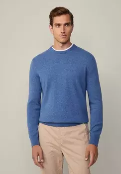 Джемпер CREW Hackett London, синий