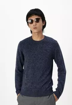 Джемпер CREW Hollister Co., темно-синий