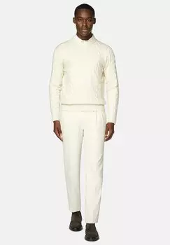 Джемпер CREW NECK Boggi Milano, белый