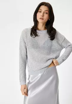 Джемпер CREW NECK Koton, серый