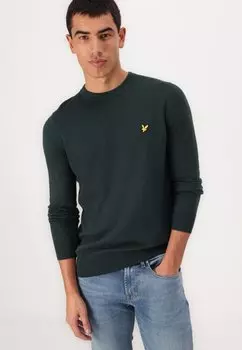 Джемпер CREW NECK Lyle & Scott, бирюзовый