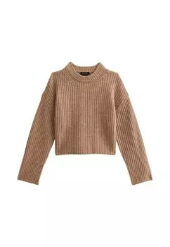 Джемпер CREW NECK New Look, коричневый