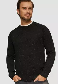 Джемпер CREW NECK s.Oliver, черный