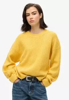 Джемпер CREW NECK Superdry, желтый