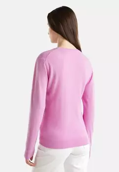 Джемпер CREW NECK United Colors of Benetton, розовый