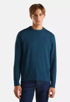 Джемпер CREW NECK United Colors of Benetton, синий