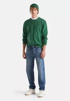 Джемпер CREW NECK United Colors of Benetton, зеленый