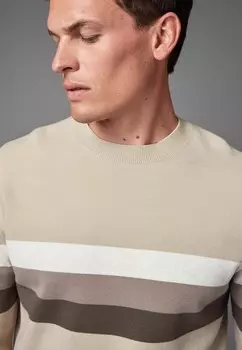 Джемпер CREW REGULAR FIT Next, бежевый