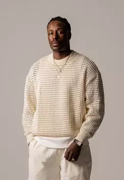 Джемпер CREWNECK BLKVIS, молочный