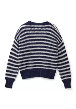 Джемпер CREWNECK United Colors of Benetton, синий