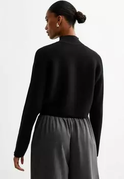 Джемпер CROP New Look, черный