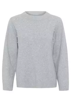 Джемпер CRPEARLY KNIT Cream, светло-серый