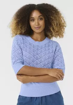 Джемпер CUMEZA Culture, светло-голубой