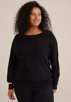 Джемпер CURVE WE Fashion, черный