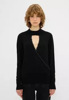 Джемпер CUT-OUT DETAILED adL, черный