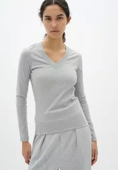 Джемпер DAGNAIW V-NECK LS InWear, светло-серый
