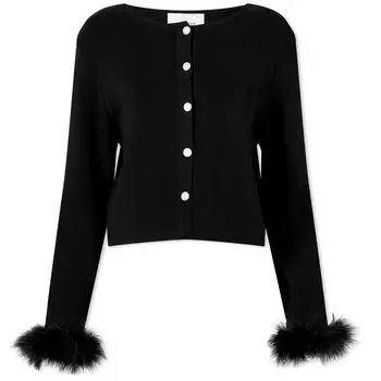 Джемпер Daily Sleeper Detachable Feathers Knitted Cardigan