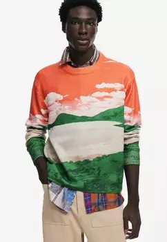 Джемпер Desigual, оранжевый
