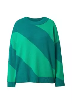 Джемпер DIAGONALE Studio Untold, зеленый